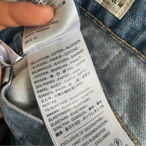 Men’s Levi’s 512 Light Wash Size 32x34 - Picture 10 of 10